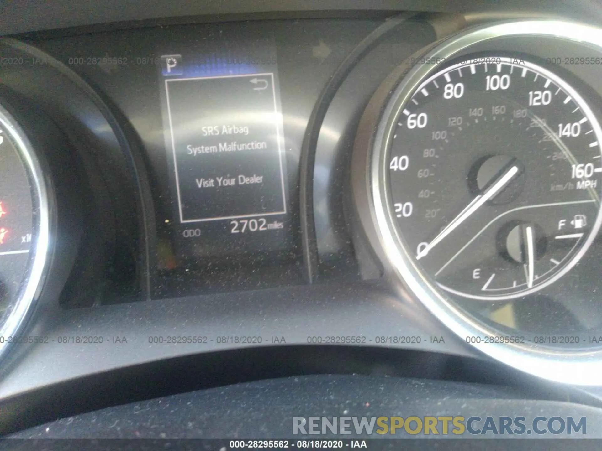 7 fotografías del automóvil dañado 4T1G11AKXLU961859 TOYOTA CAMRY 2020