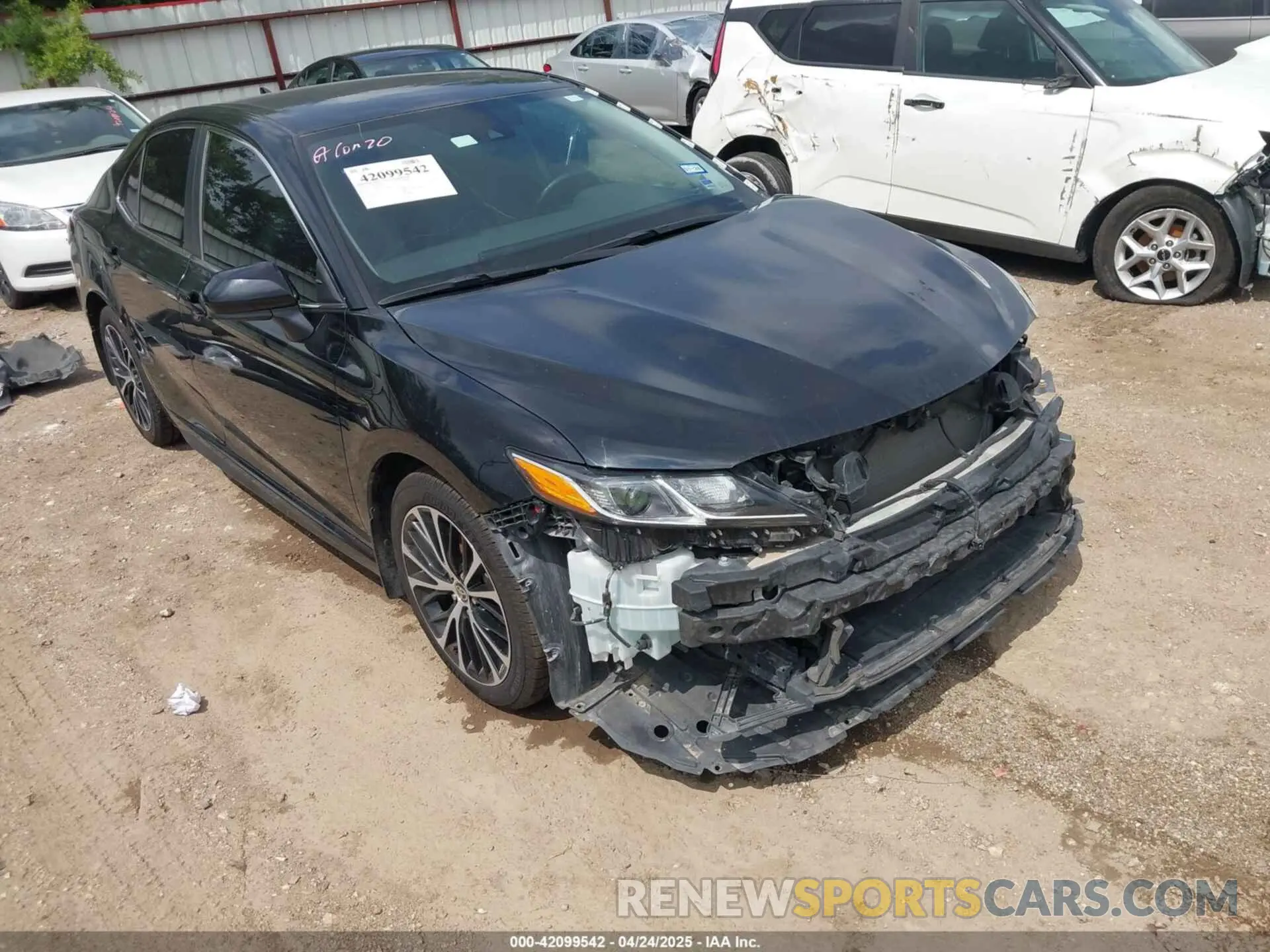 1 fotografías del automóvil dañado 4T1G11AKXLU965863 TOYOTA CAMRY 2020