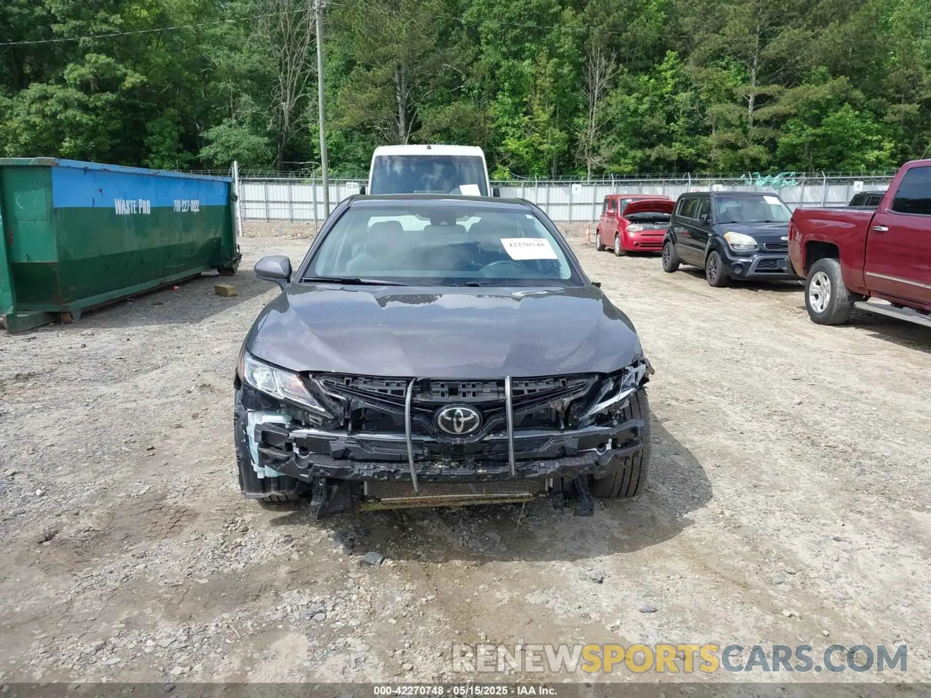 13 fotografías del automóvil dañado 4T1G11AKXLU976202 TOYOTA CAMRY 2020
