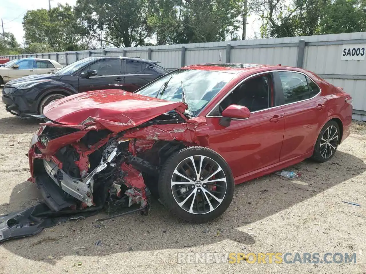 1 fotografías del automóvil dañado 4T1G11BK0LU004882 TOYOTA CAMRY 2020