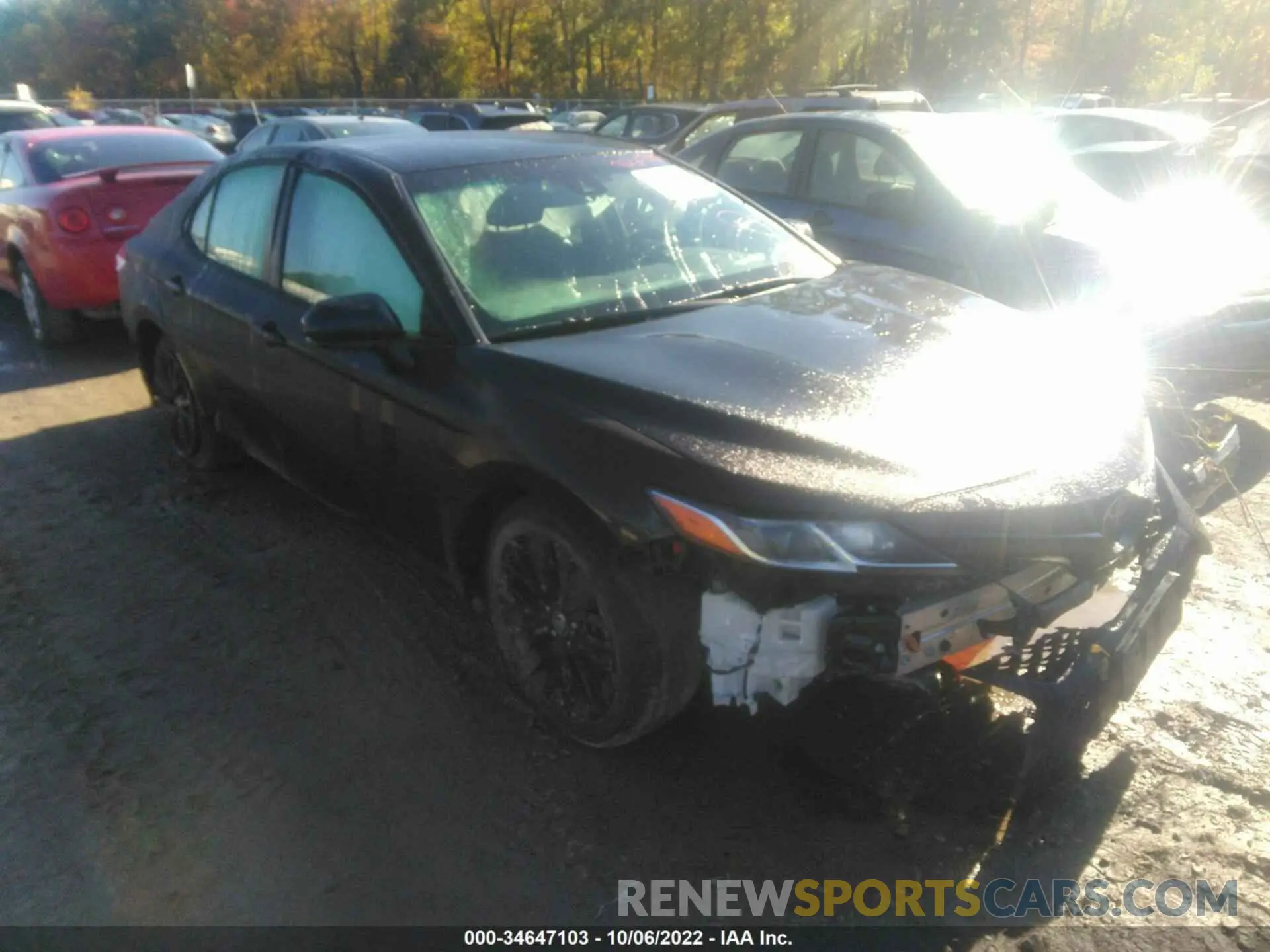 1 fotografías del automóvil dañado 4T1G11BK0LU008348 TOYOTA CAMRY 2020