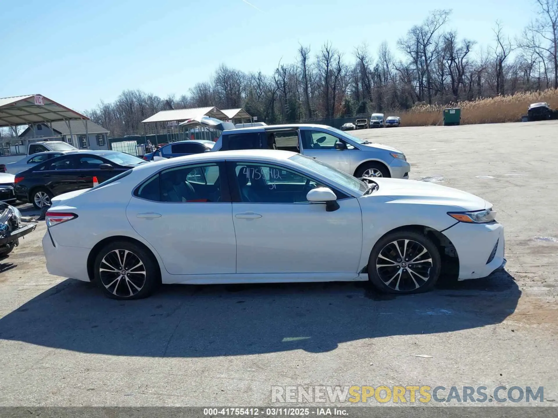 13 fotografías del automóvil dañado 4T1G11BK2LU008707 TOYOTA CAMRY 2020