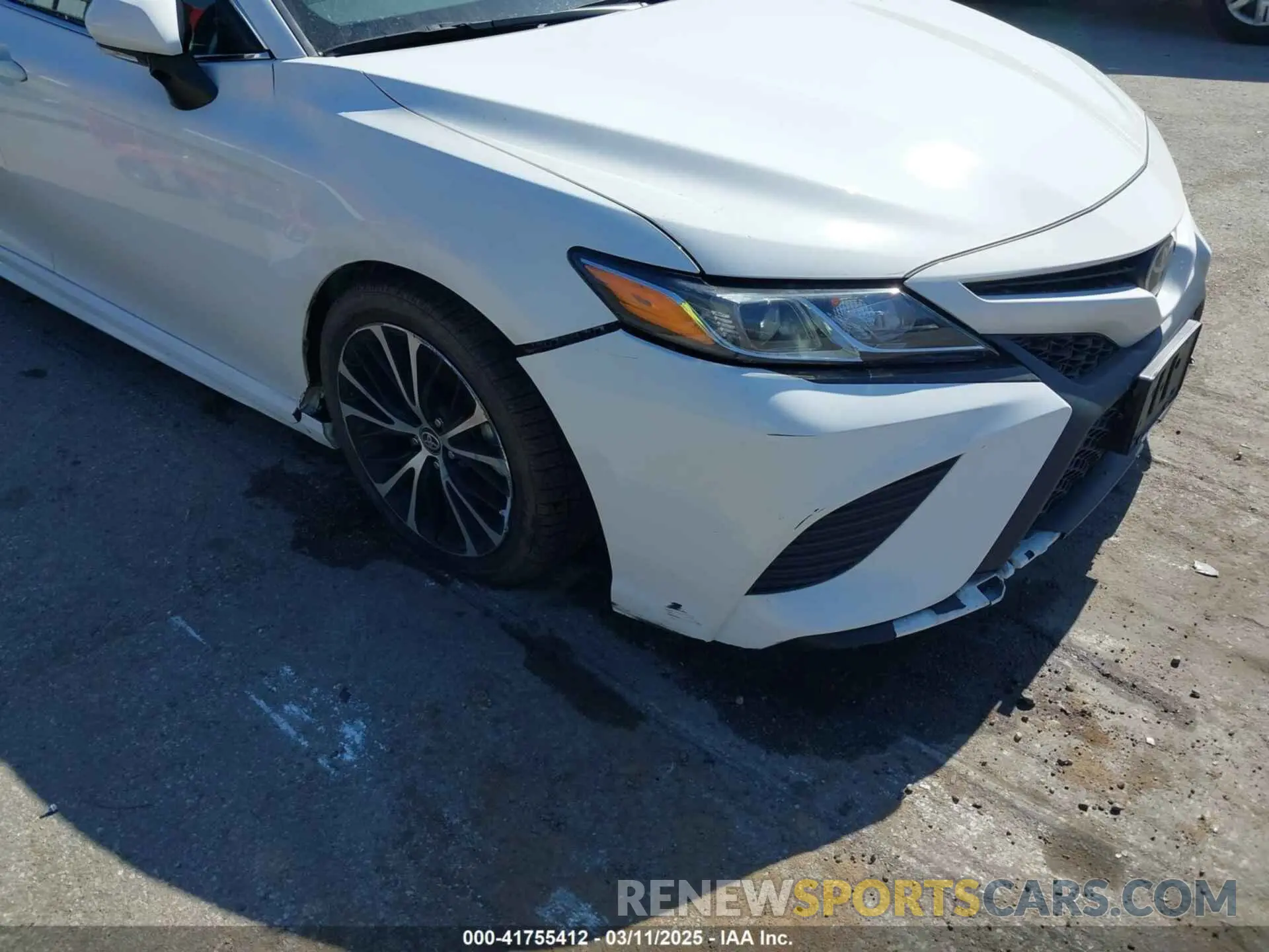6 fotografías del automóvil dañado 4T1G11BK2LU008707 TOYOTA CAMRY 2020