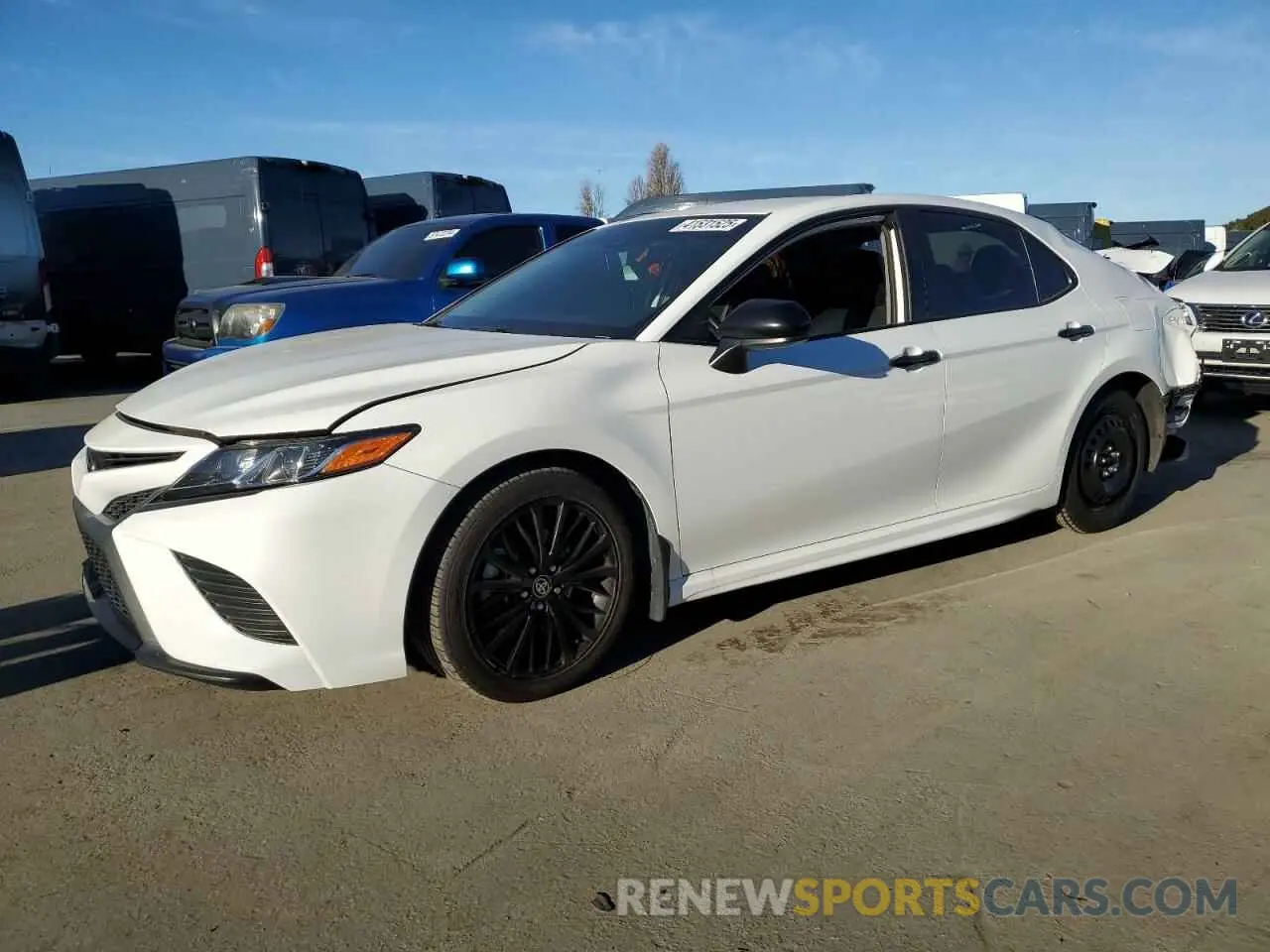 1 fotografías del automóvil dañado 4T1G11BK2LU009565 TOYOTA CAMRY 2020
