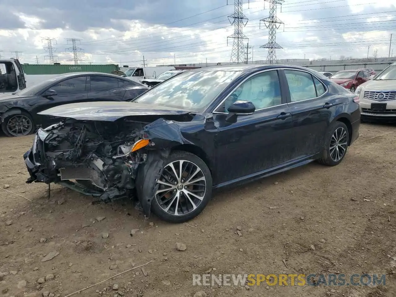 1 fotografías del automóvil dañado 4T1G11BK3LU017299 TOYOTA CAMRY 2020
