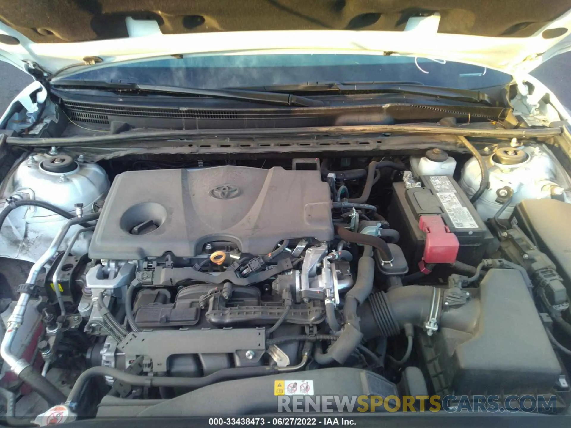 10 fotografías del automóvil dañado 4T1G11BK3LU019408 TOYOTA CAMRY 2020