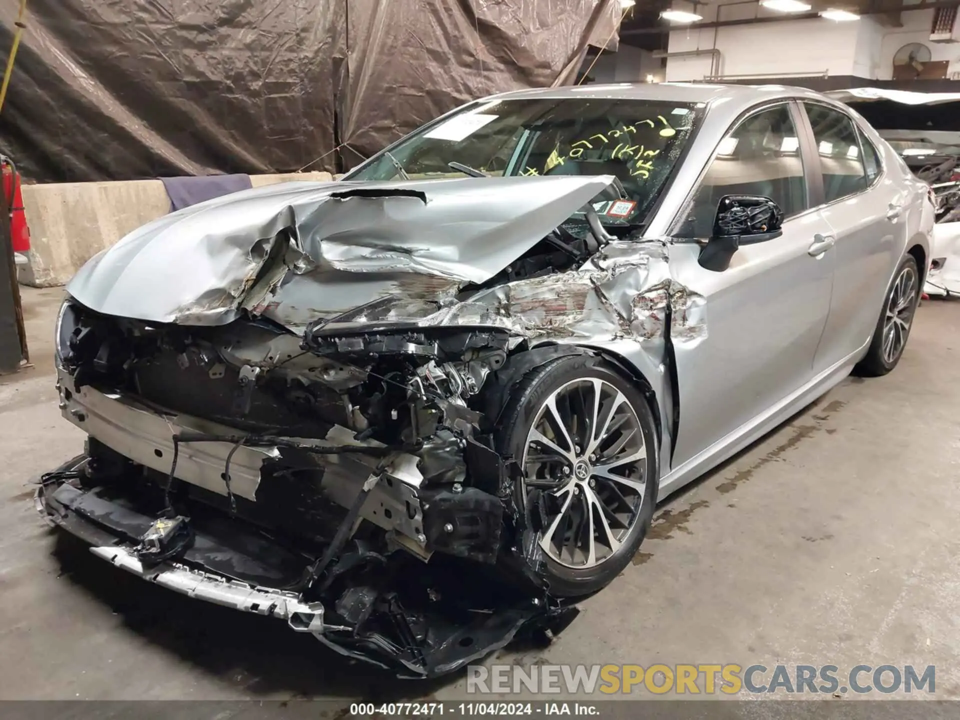 6 fotografías del automóvil dañado 4T1G11BK5LU017854 TOYOTA CAMRY 2020