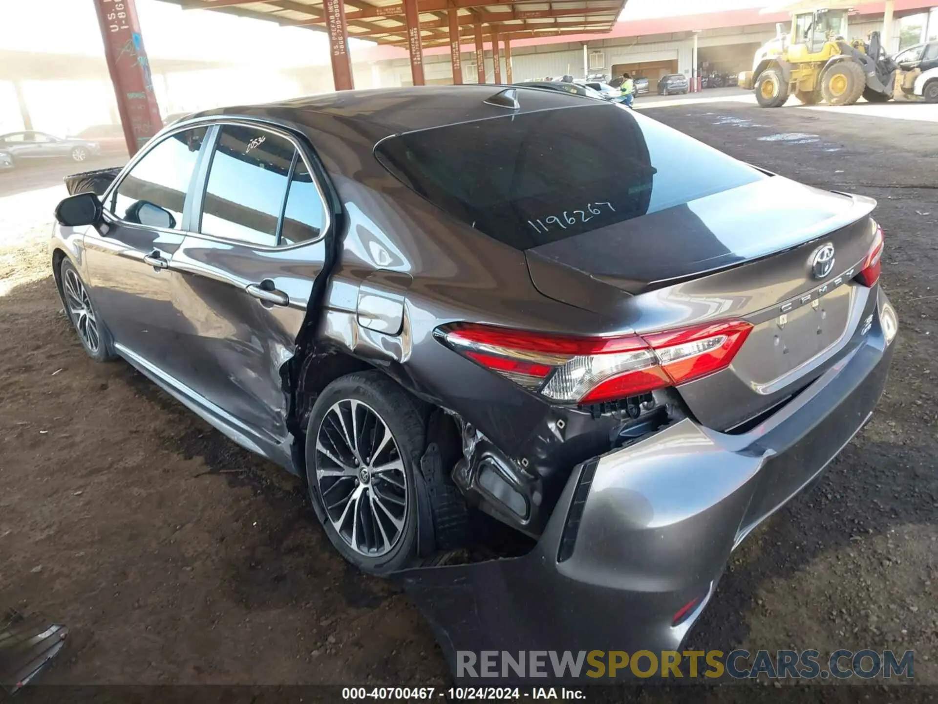 3 fotografías del automóvil dañado 4T1G11BK6LU006183 TOYOTA CAMRY 2020