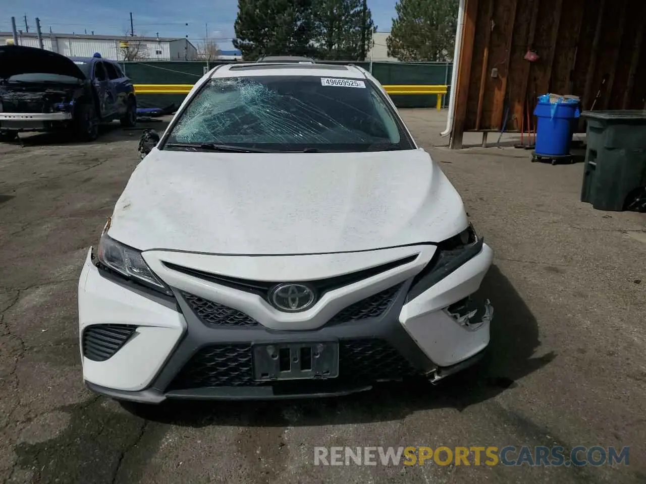 5 fotografías del automóvil dañado 4T1G11BK6LU011867 TOYOTA CAMRY 2020