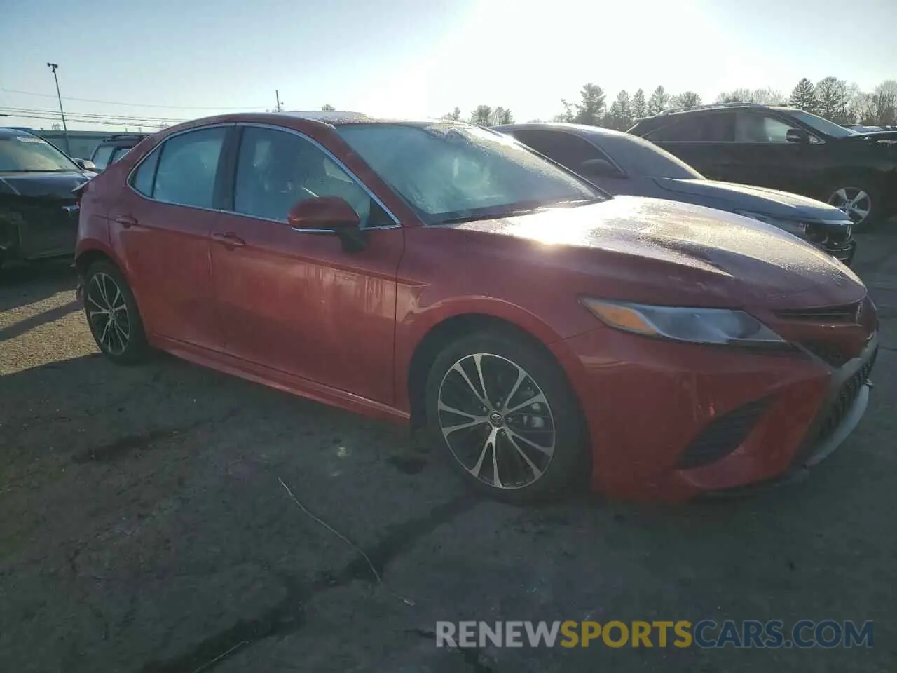 4 fotografías del automóvil dañado 4T1G11BK8LU011885 TOYOTA CAMRY 2020