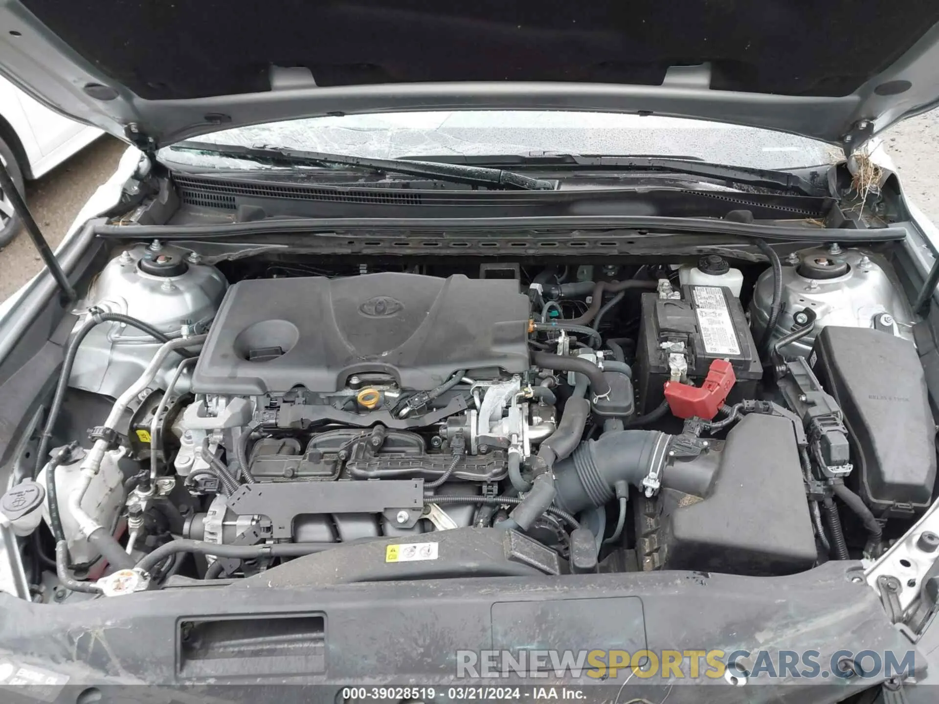 10 fotografías del automóvil dañado 4T1G11BKXLU009278 TOYOTA CAMRY 2020