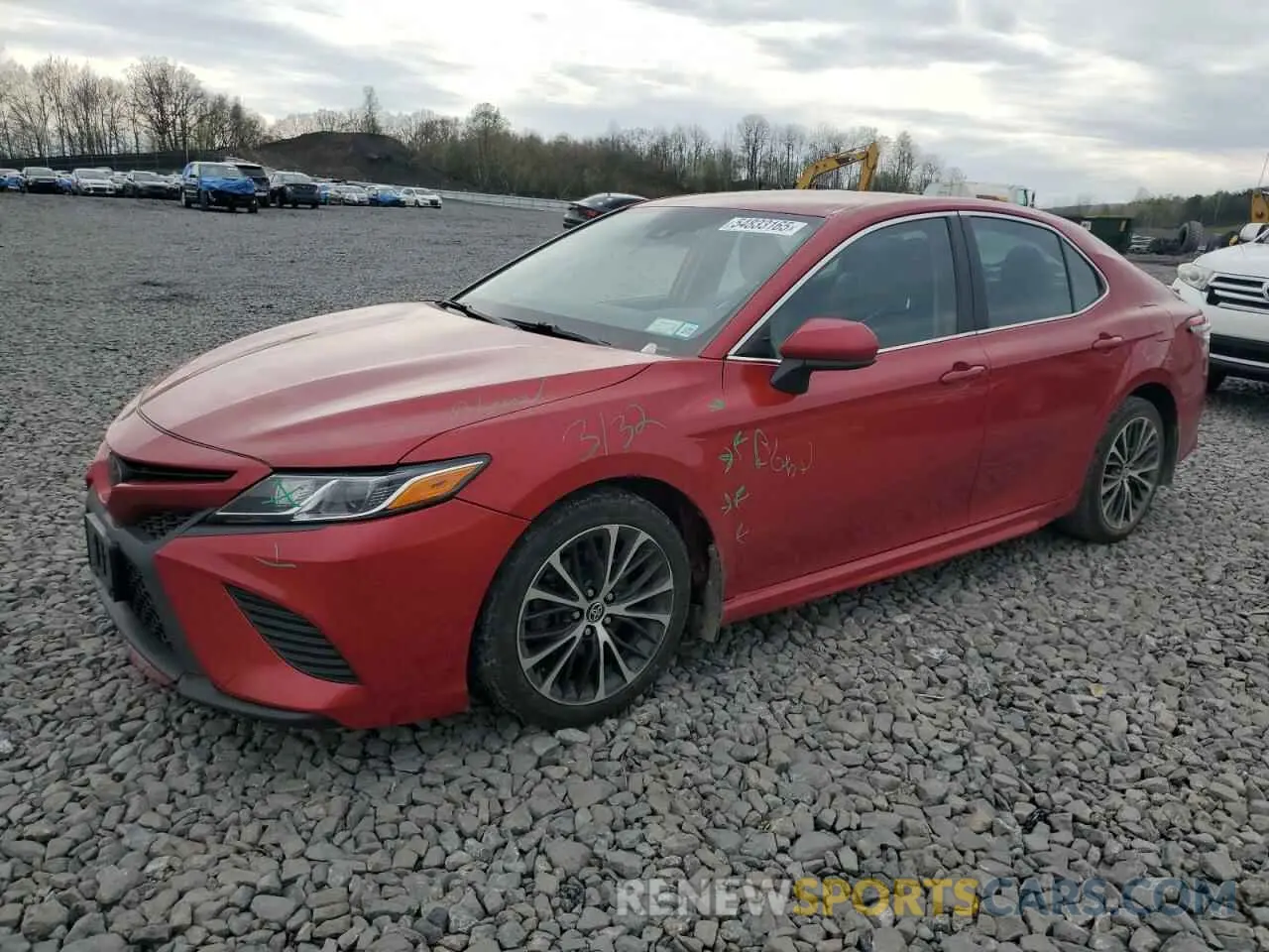 1 fotografías del automóvil dañado 4T1G11BKXLU017431 TOYOTA CAMRY 2020
