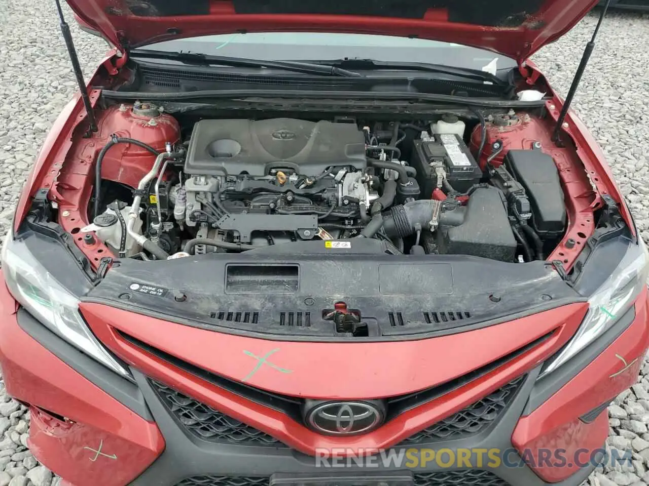 11 fotografías del automóvil dañado 4T1G11BKXLU017431 TOYOTA CAMRY 2020