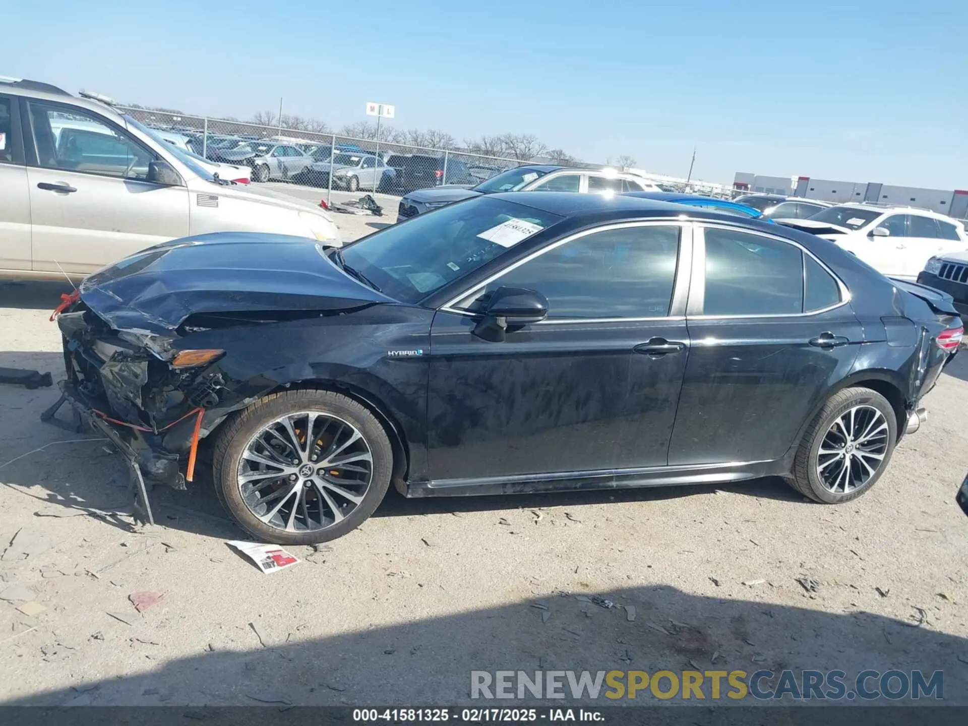 15 fotografías del automóvil dañado 4T1G31AK0LU015425 TOYOTA CAMRY 2020