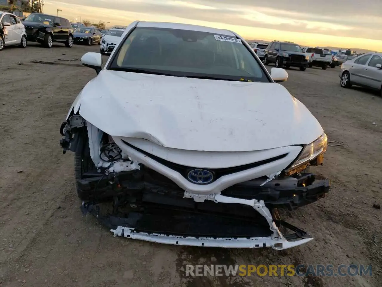 5 fotografías del automóvil dañado 4T1G31AK0LU529257 TOYOTA CAMRY 2020