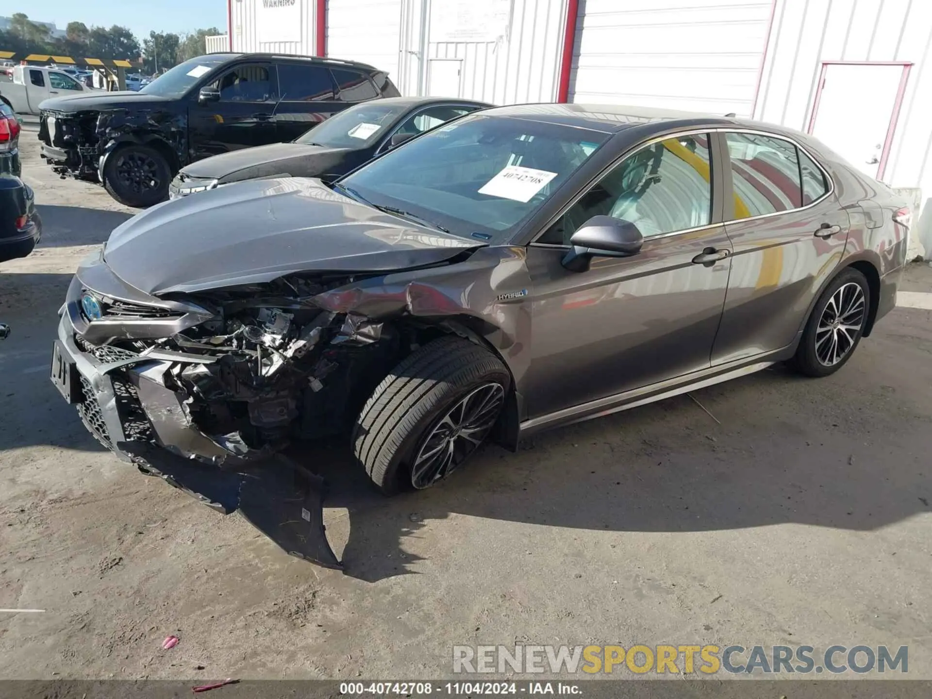 2 fotografías del automóvil dañado 4T1G31AK0LU534698 TOYOTA CAMRY 2020