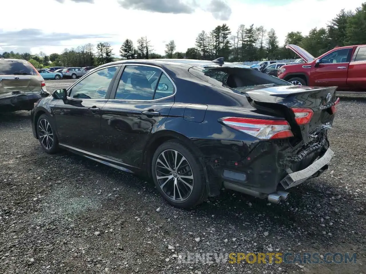2 fotografías del automóvil dañado 4T1G31AK0LU541215 TOYOTA CAMRY 2020