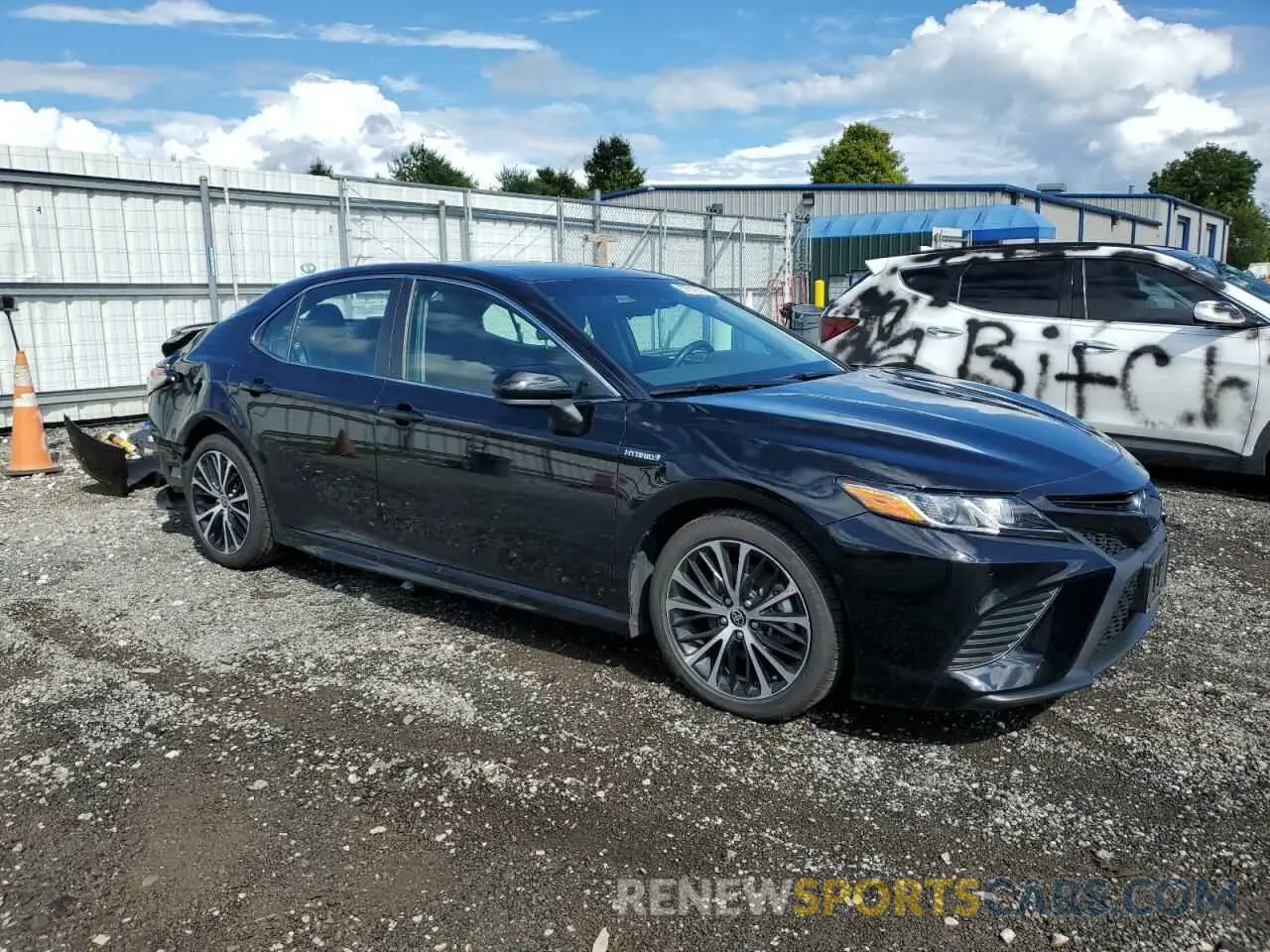 4 fotografías del automóvil dañado 4T1G31AK0LU541215 TOYOTA CAMRY 2020