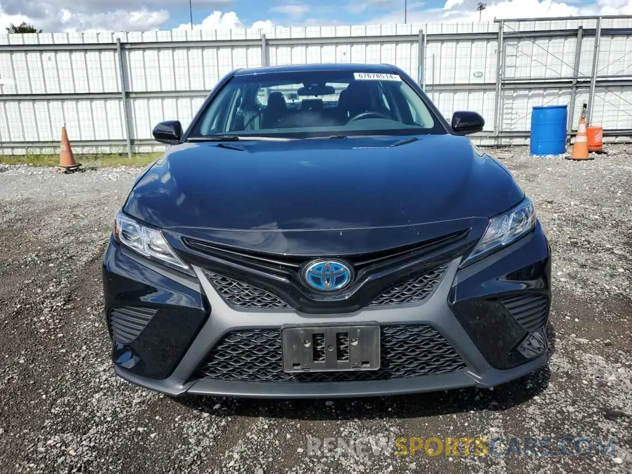5 fotografías del automóvil dañado 4T1G31AK0LU541215 TOYOTA CAMRY 2020