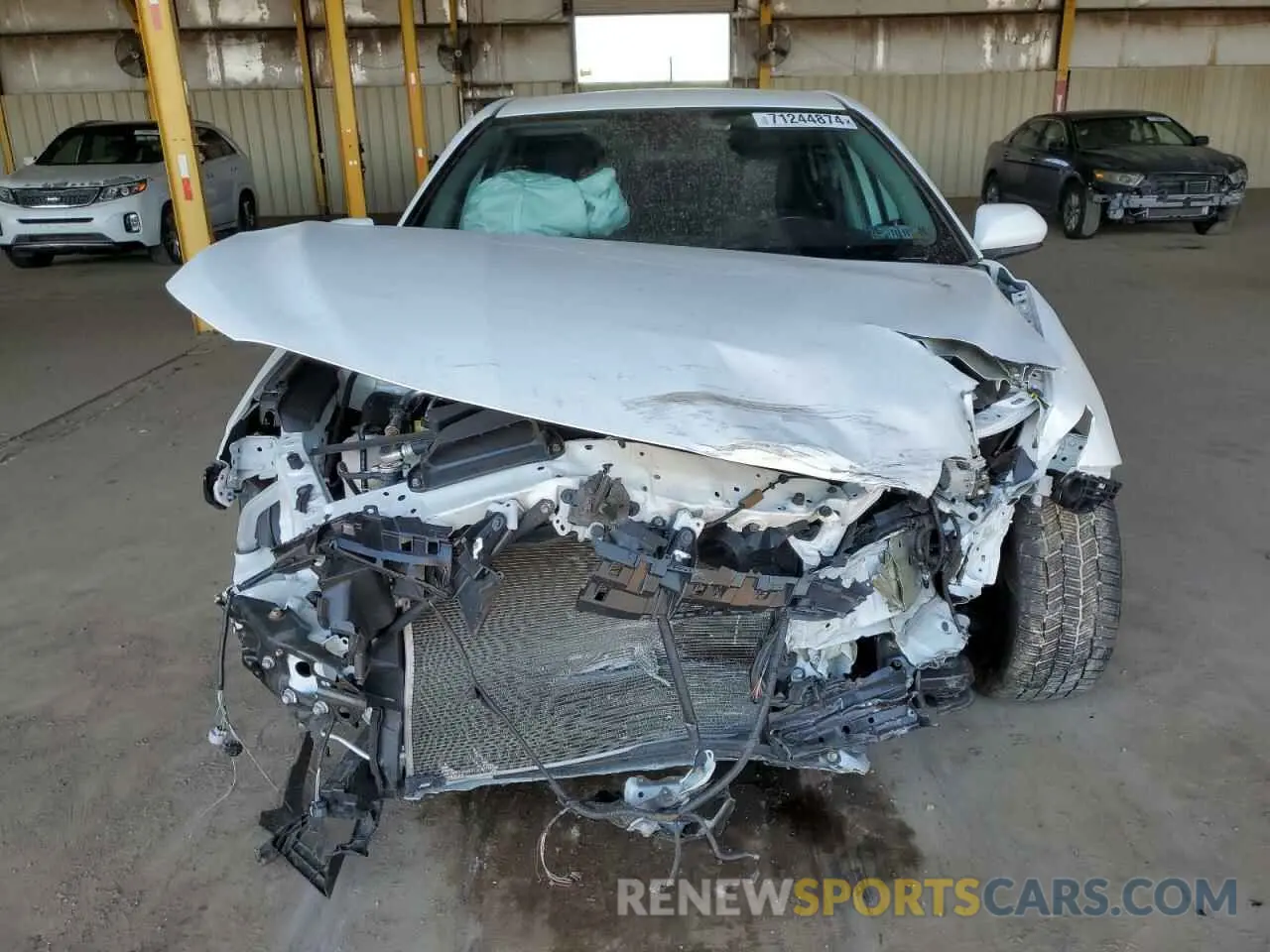 5 fotografías del automóvil dañado 4T1G31AK0LU543210 TOYOTA CAMRY 2020