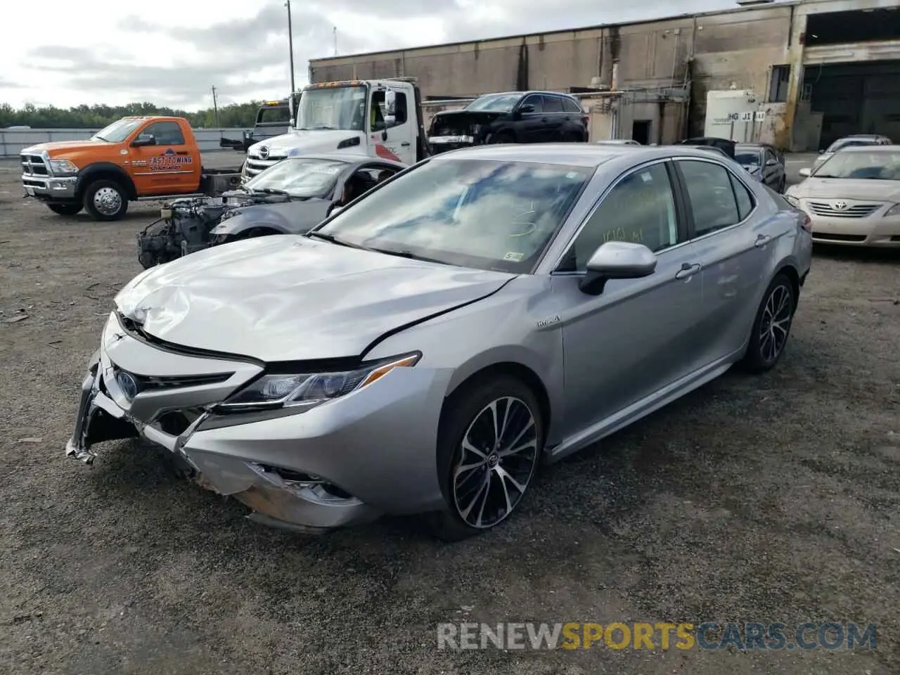 2 fotografías del automóvil dañado 4T1G31AK1LU528716 TOYOTA CAMRY 2020