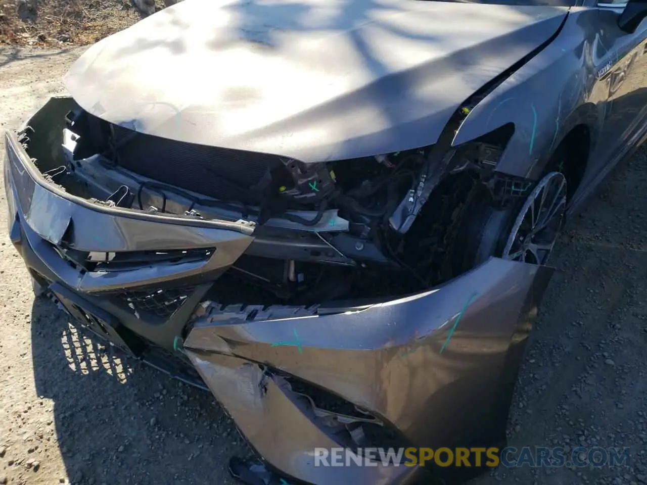 9 fotografías del automóvil dañado 4T1G31AK3LU533139 TOYOTA CAMRY 2020