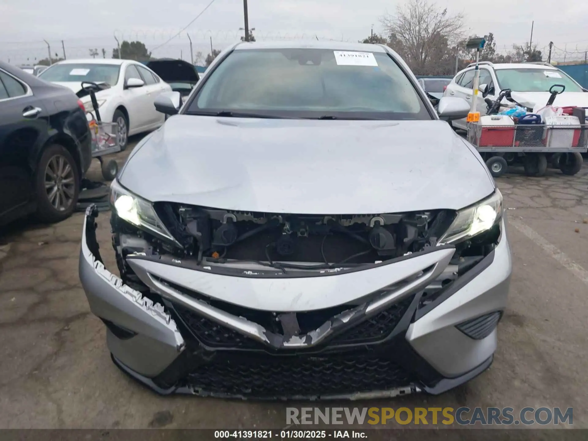 12 fotografías del automóvil dañado 4T1G31AK3LU539295 TOYOTA CAMRY 2020