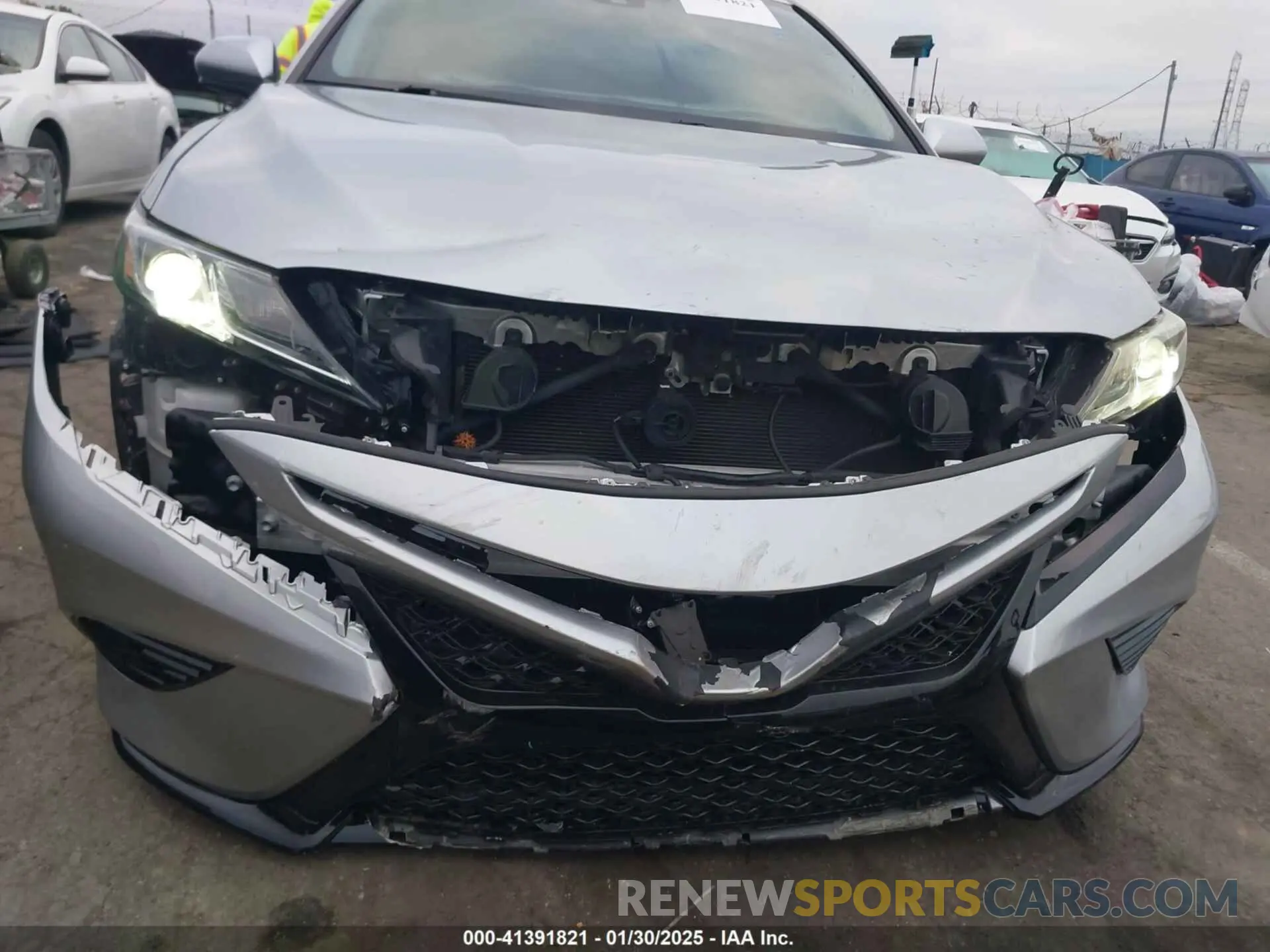 6 fotografías del automóvil dañado 4T1G31AK3LU539295 TOYOTA CAMRY 2020