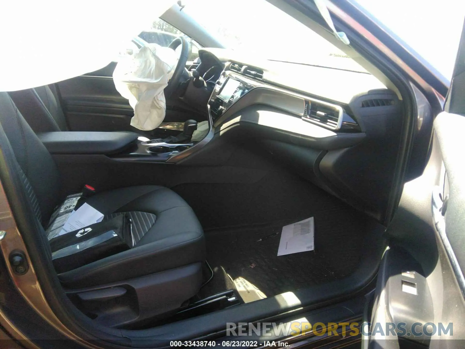 5 fotografías del automóvil dañado 4T1G31AK4LU543081 TOYOTA CAMRY 2020