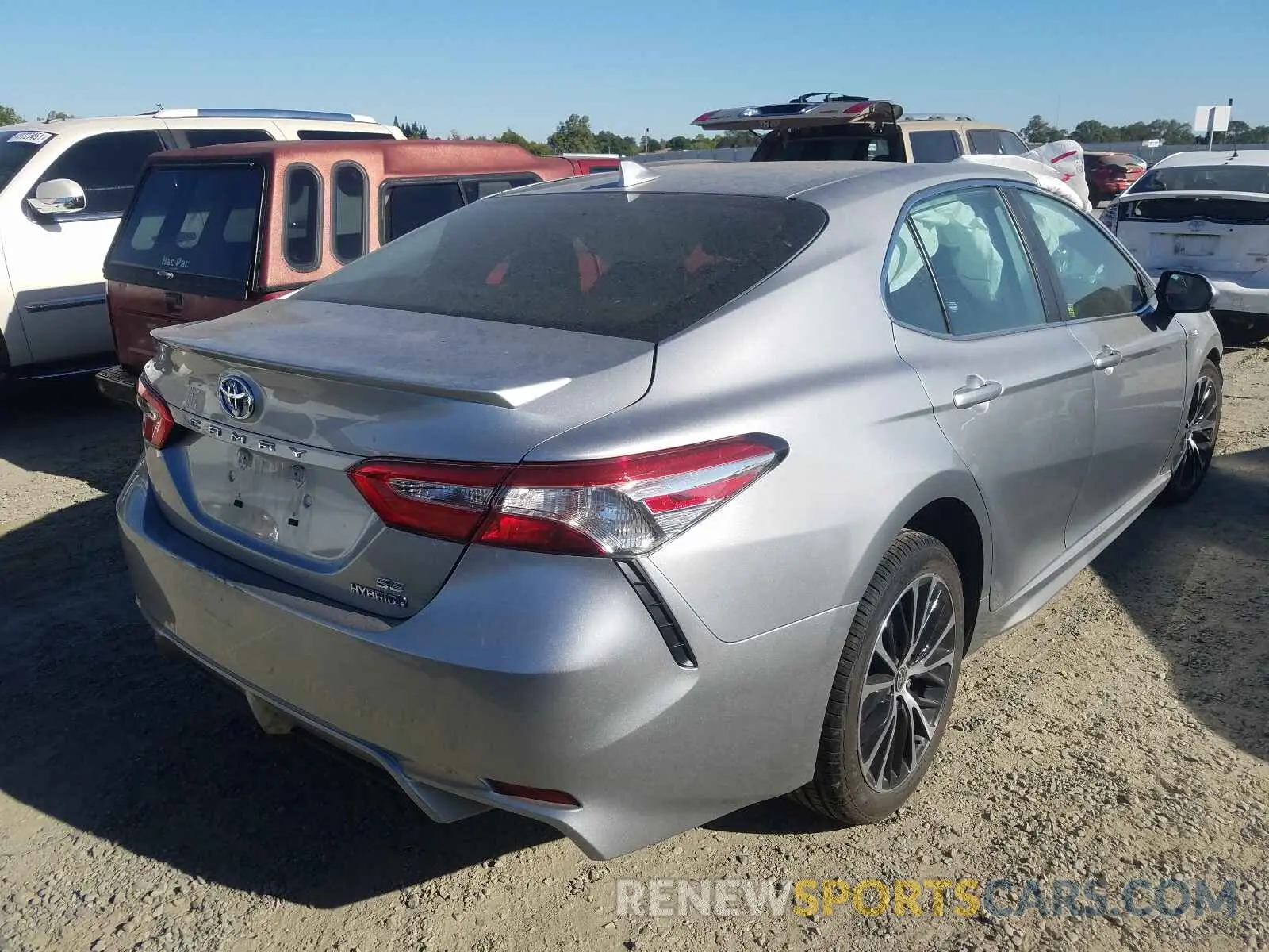 4 fotografías del automóvil dañado 4T1G31AK4LU544313 TOYOTA CAMRY 2020