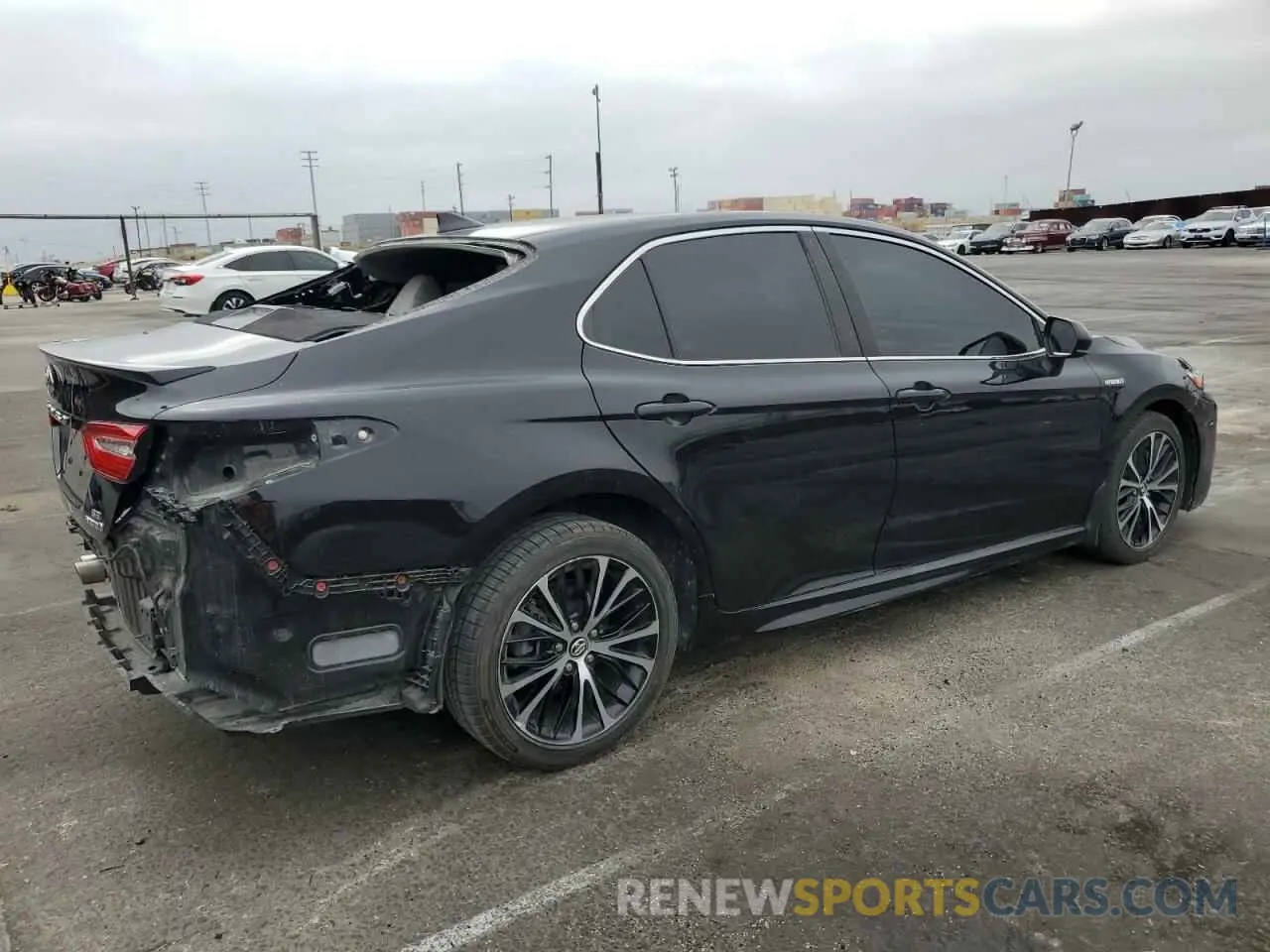 3 fotografías del automóvil dañado 4T1G31AK5LU011354 TOYOTA CAMRY 2020