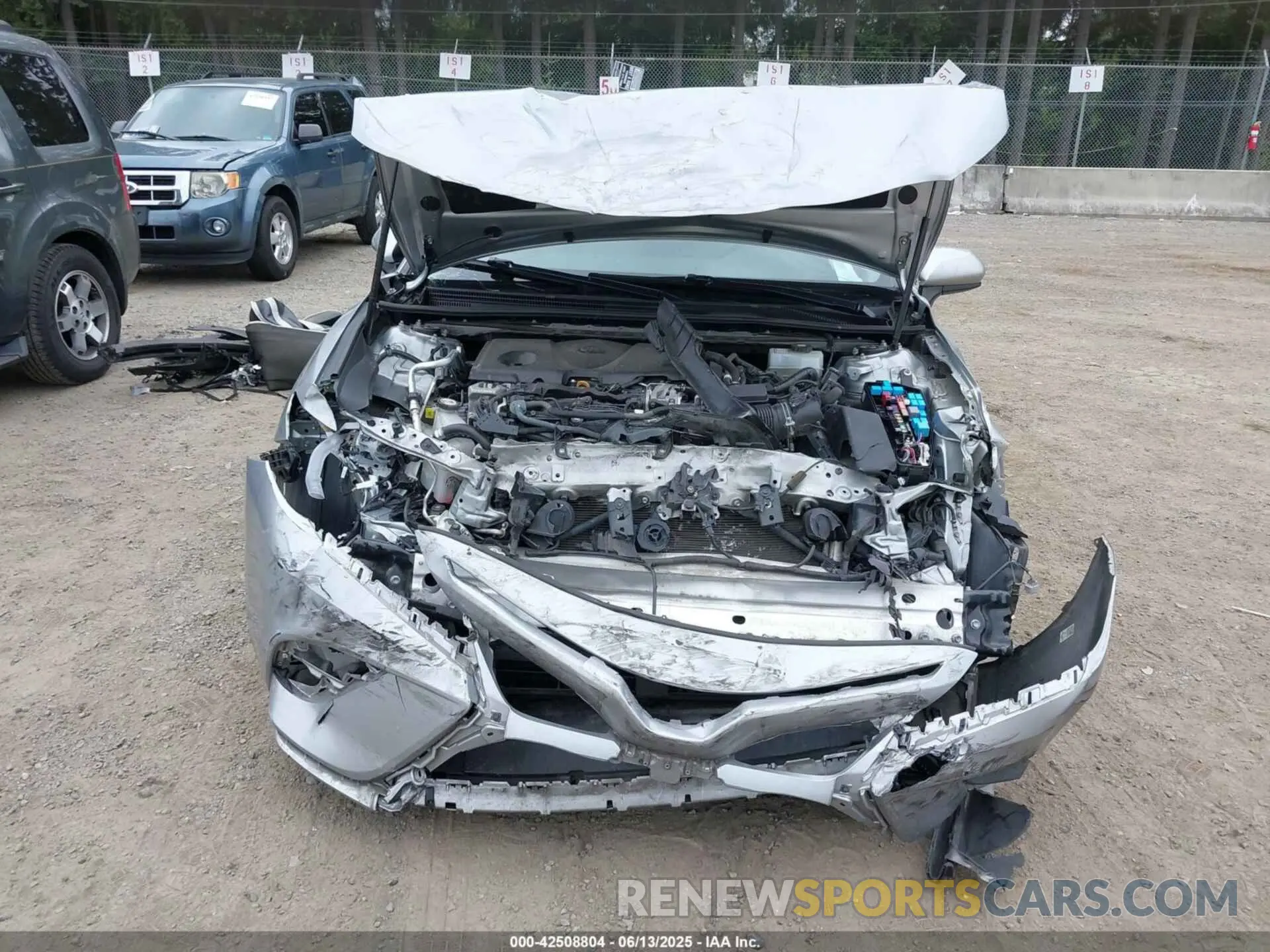 12 fotografías del automóvil dañado 4T1G31AK8LU014717 TOYOTA CAMRY 2020