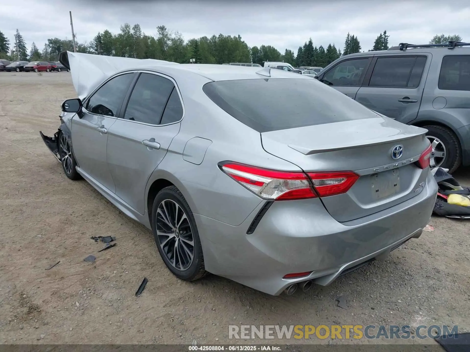 3 fotografías del automóvil dañado 4T1G31AK8LU014717 TOYOTA CAMRY 2020