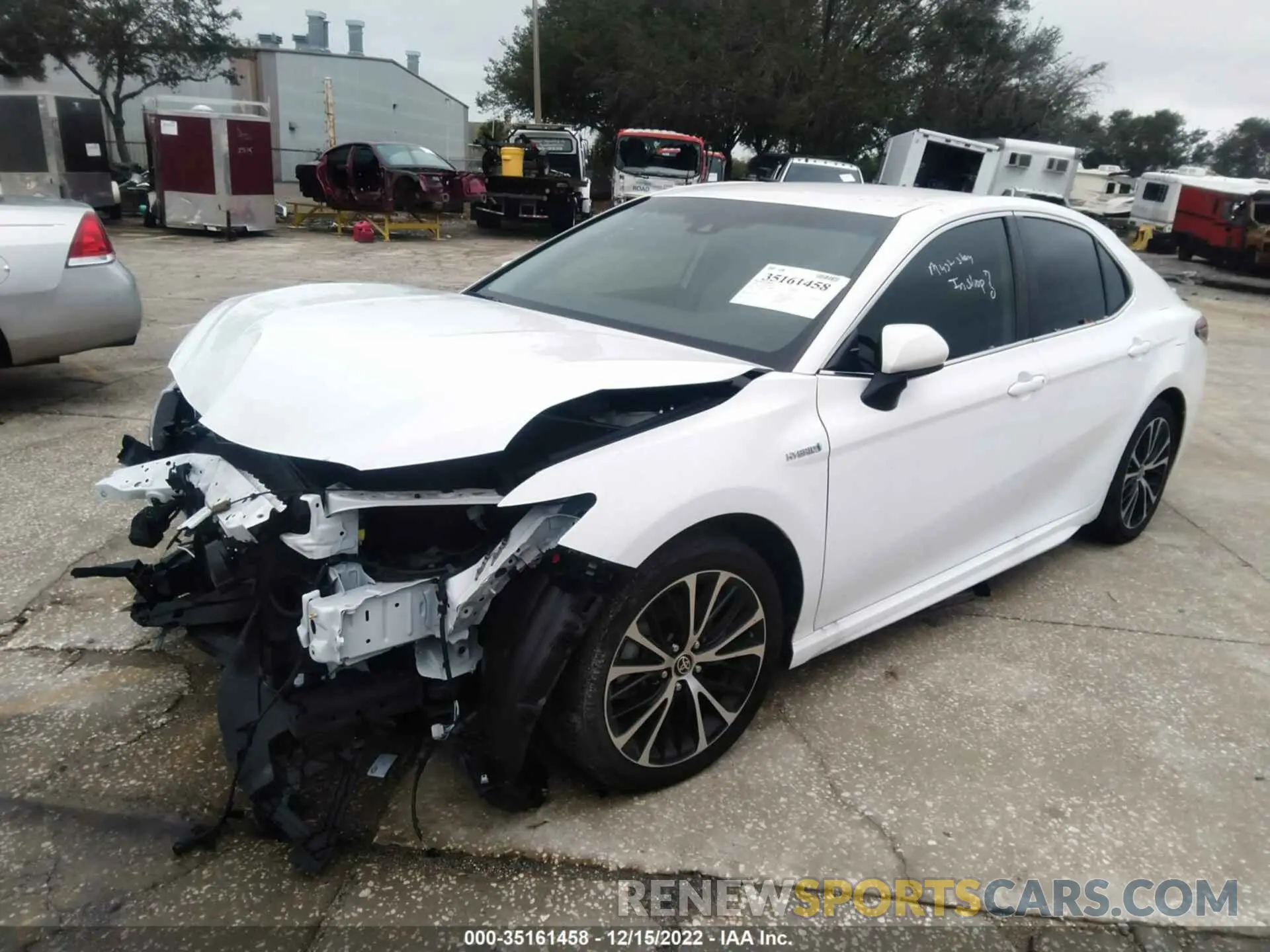 2 fotografías del automóvil dañado 4T1G31AK8LU542760 TOYOTA CAMRY 2020