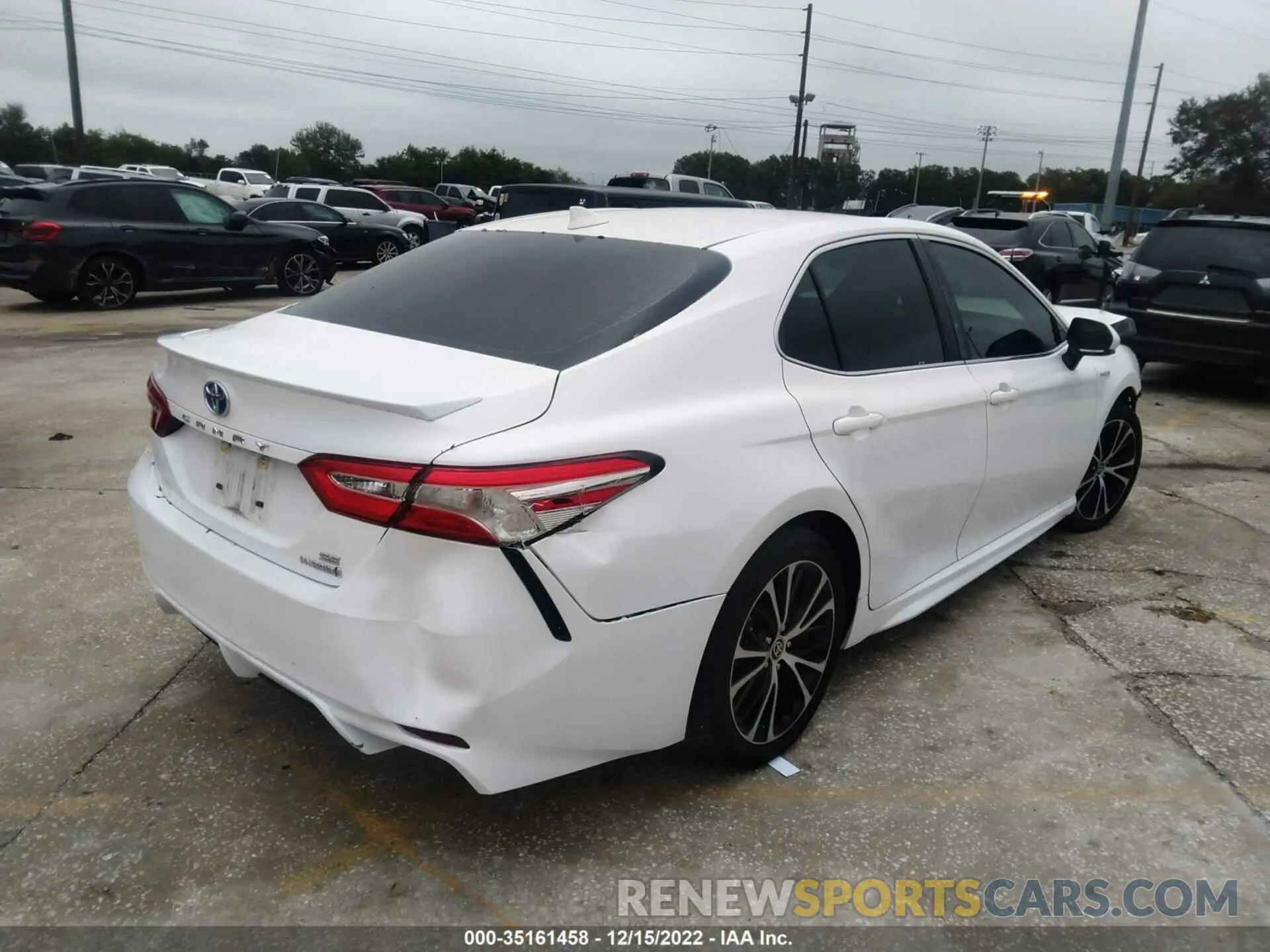 4 fotografías del automóvil dañado 4T1G31AK8LU542760 TOYOTA CAMRY 2020