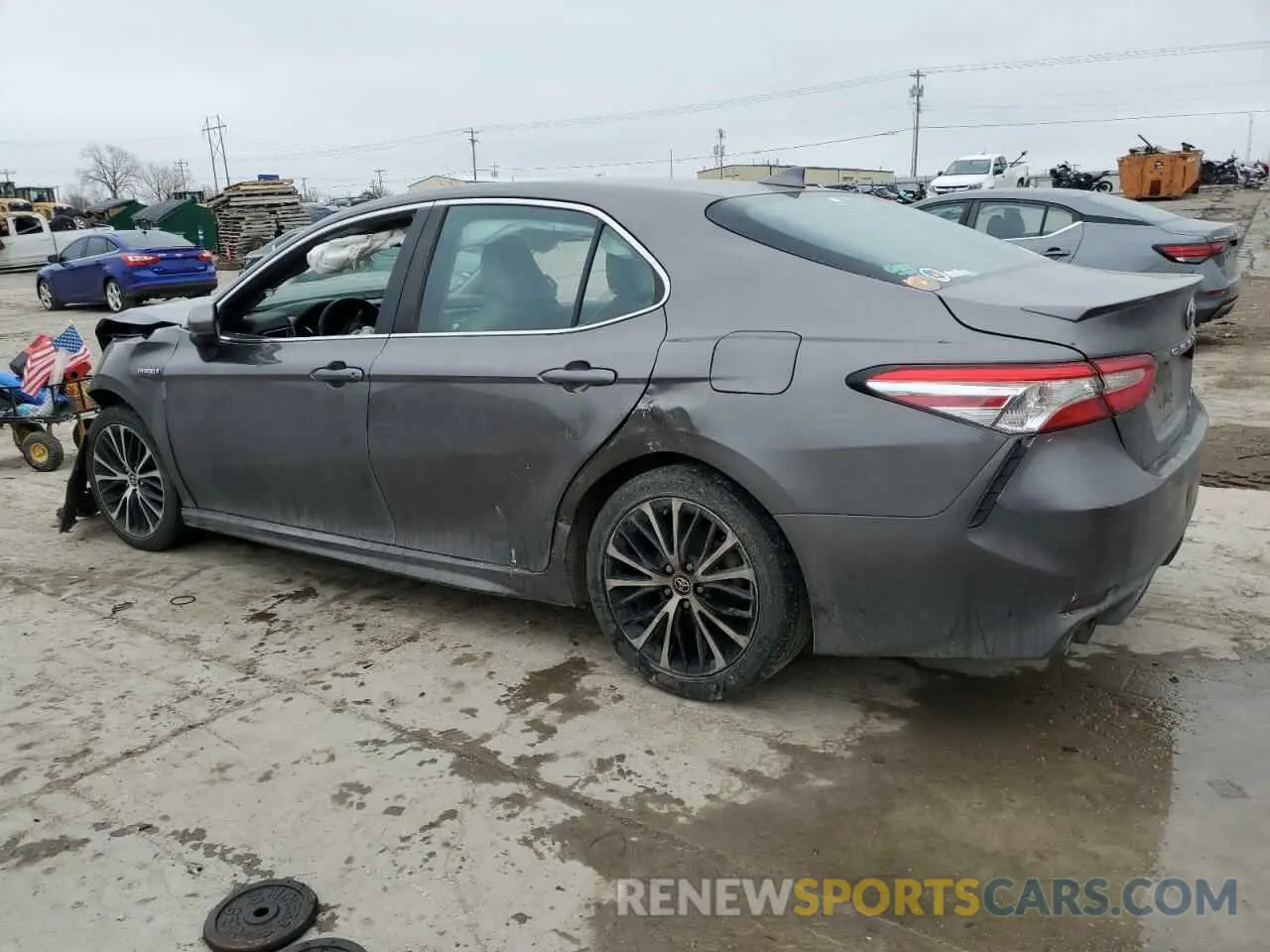 2 fotografías del automóvil dañado 4T1G31AK8LU542774 TOYOTA CAMRY 2020