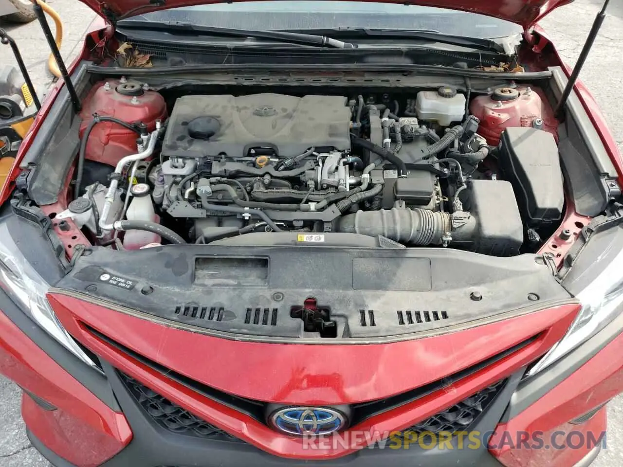 11 fotografías del automóvil dañado 4T1G31AKXLU010040 TOYOTA CAMRY 2020