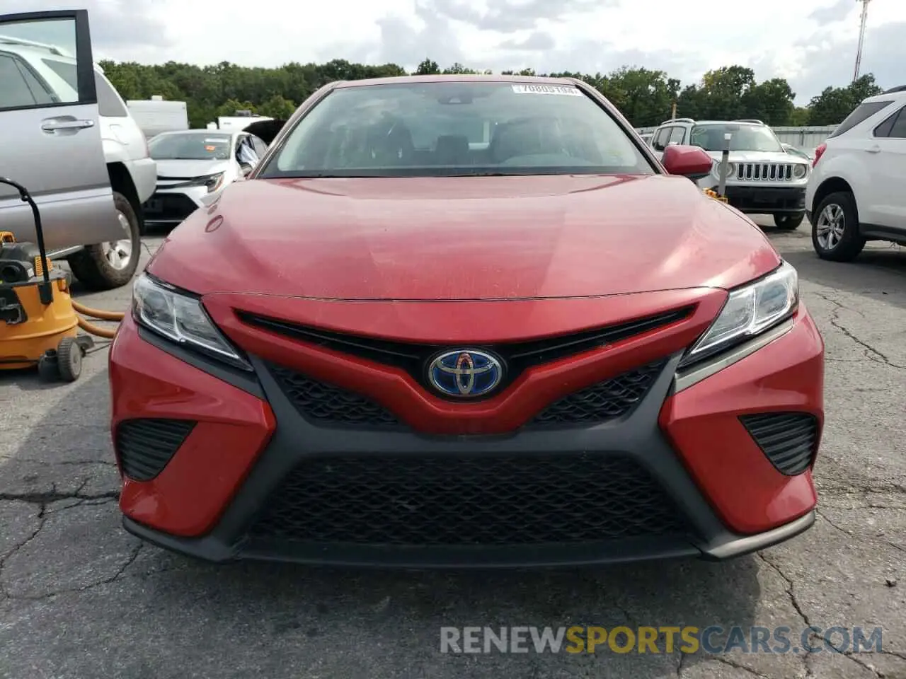 5 fotografías del automóvil dañado 4T1G31AKXLU010040 TOYOTA CAMRY 2020