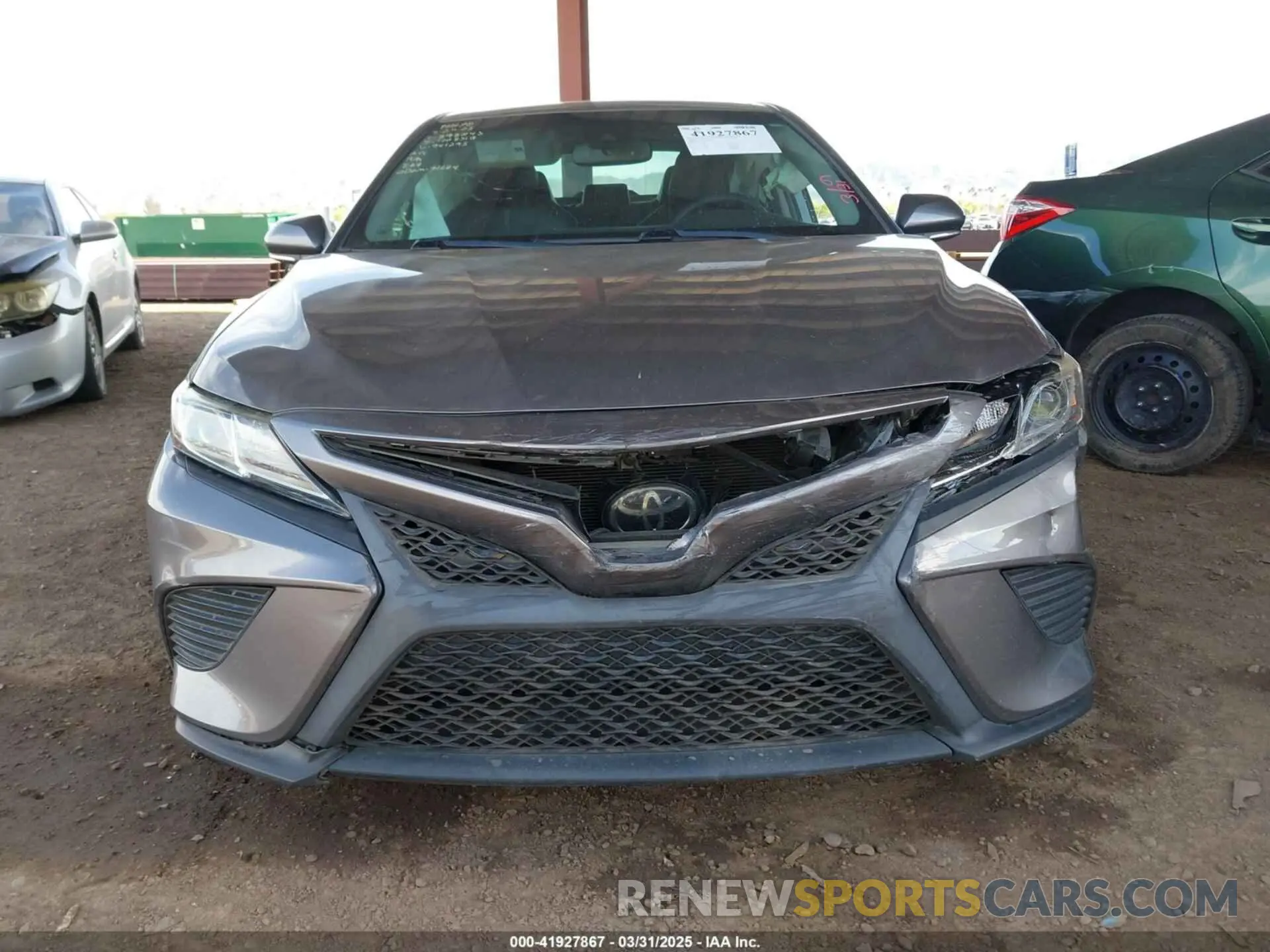12 fotografías del automóvil dañado 4T1J11AK3LU941295 TOYOTA CAMRY 2020
