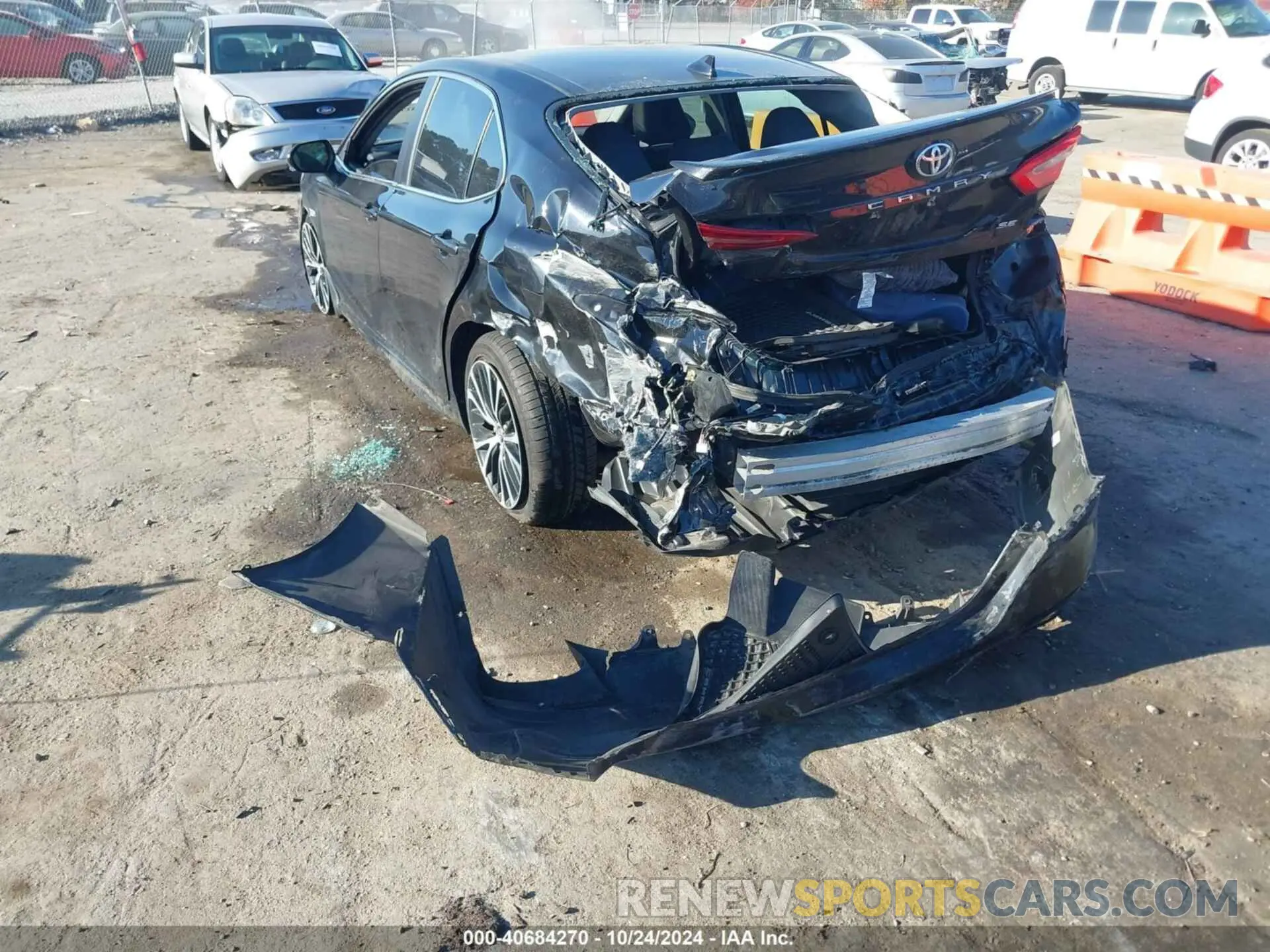 6 fotografías del automóvil dañado 4T1J11AK6LU932686 TOYOTA CAMRY 2020