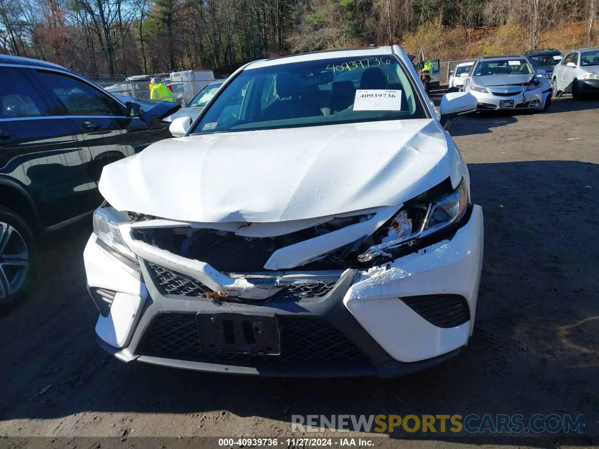 12 fotografías del automóvil dañado 4T1J31AK2LU542694 TOYOTA CAMRY 2020