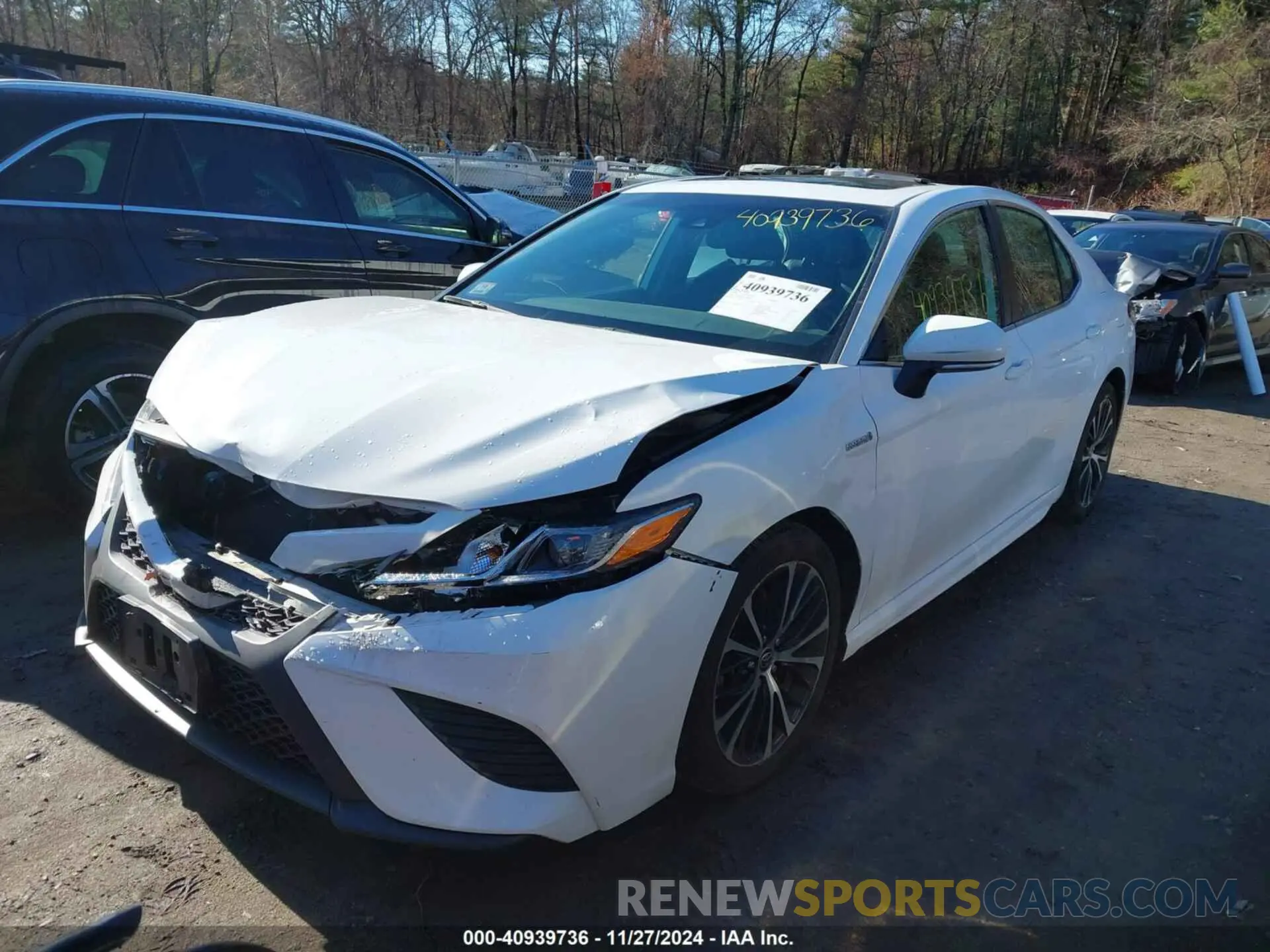 2 fotografías del automóvil dañado 4T1J31AK2LU542694 TOYOTA CAMRY 2020