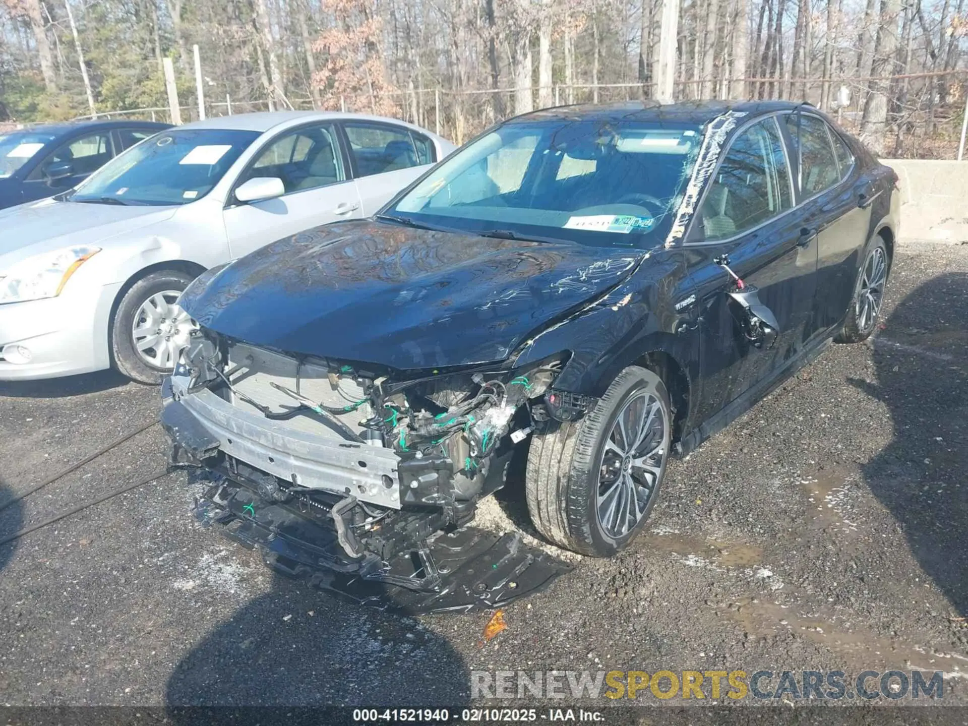 6 fotografías del automóvil dañado 4T1J31AK2LU543375 TOYOTA CAMRY 2020