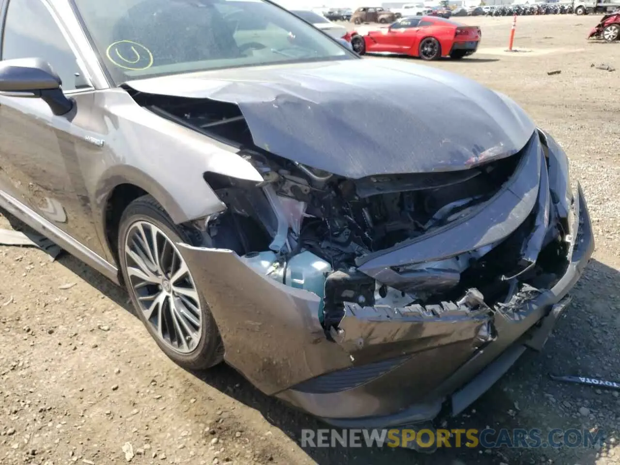 9 fotografías del automóvil dañado 4T1J31AK3LU014145 TOYOTA CAMRY 2020