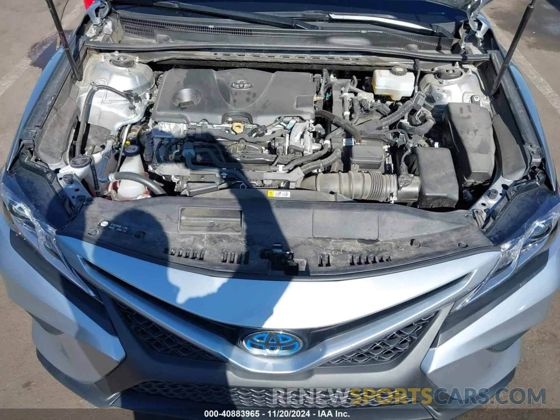 10 fotografías del automóvil dañado 4T1J31AK4LU544835 TOYOTA CAMRY 2020