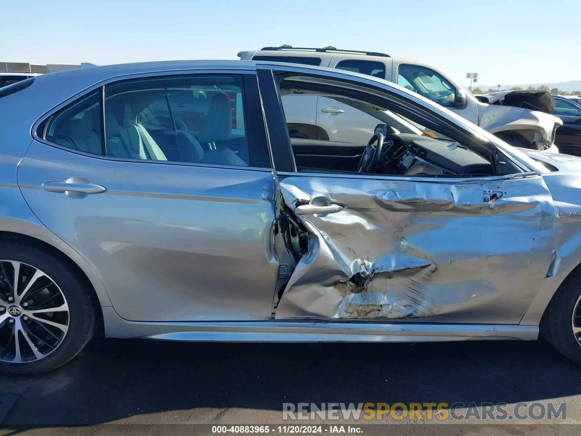 6 fotografías del automóvil dañado 4T1J31AK4LU544835 TOYOTA CAMRY 2020