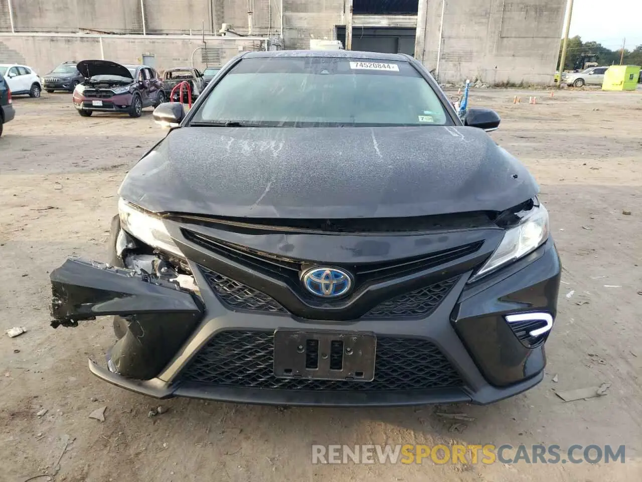 5 fotografías del automóvil dañado 4T1J31AK6LU544111 TOYOTA CAMRY 2020
