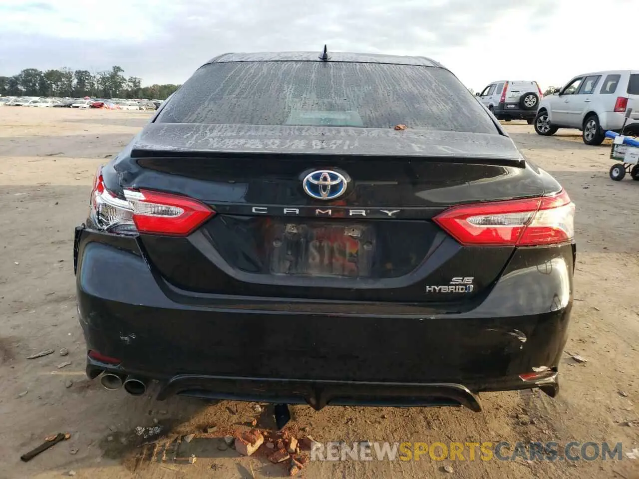 6 fotografías del automóvil dañado 4T1J31AK6LU544111 TOYOTA CAMRY 2020