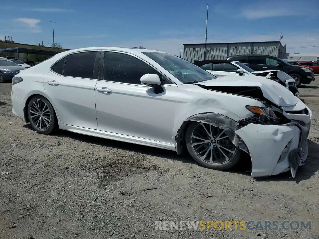 4 fotografías del automóvil dañado 4T1J31AK7LU543307 TOYOTA CAMRY 2020