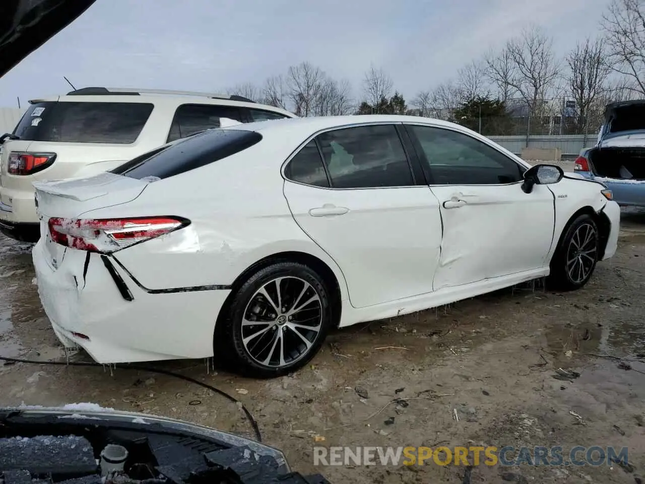 3 fotografías del automóvil dañado 4T1J31AK8LU014223 TOYOTA CAMRY 2020